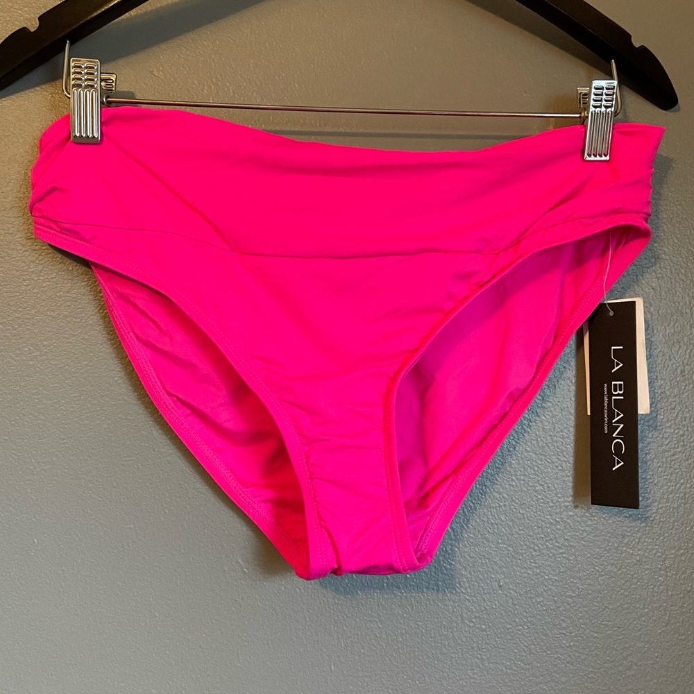 La Blanca Hot Pink Bikini Bottom